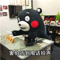  熊本熊系列文字表情包之社恐社交恐惧症症状