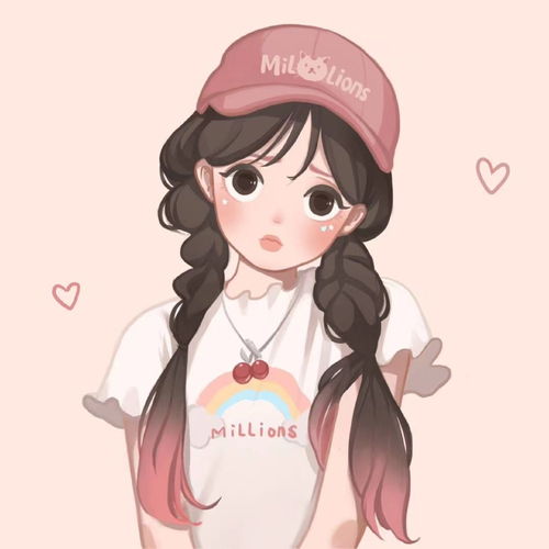  动漫女生头像,少女心满满