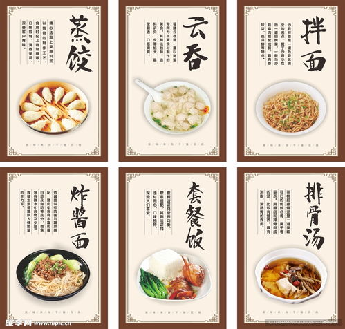  沙县小吃设计图