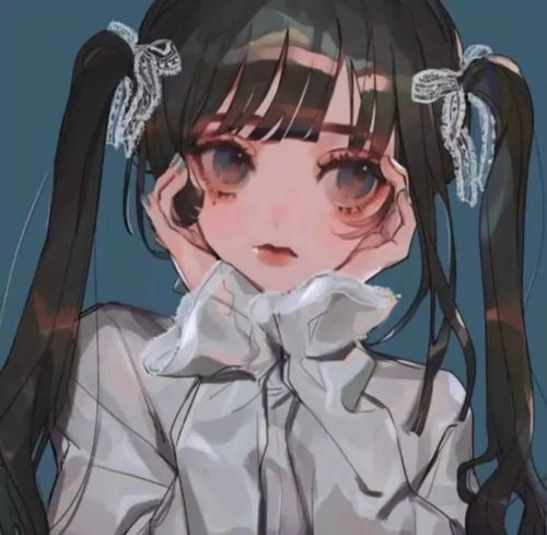  动漫女生头像人有时候很奇怪,在分开时坚决,结束时回头