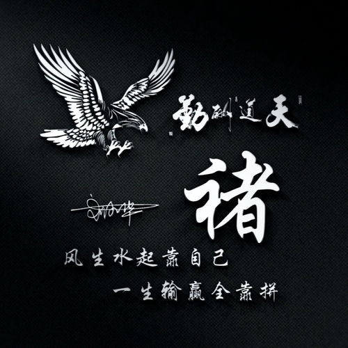 你的微信头像做好了,十几款2021牛气冲天励志签名头像,不要错过