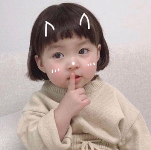 女孩头像可爱萌娃