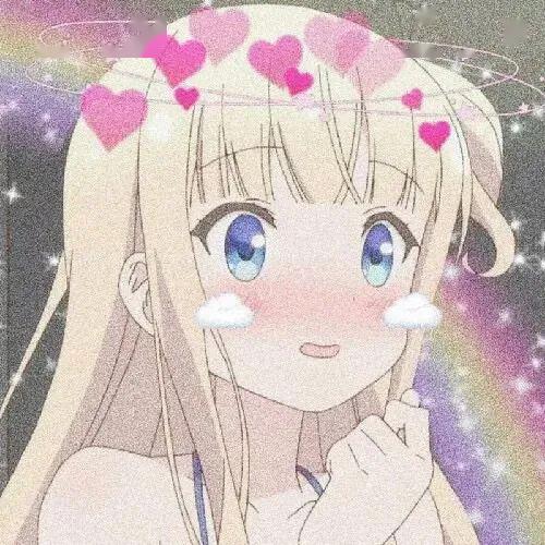  超可爱卡通动漫女生头像卡通头像女生唯美可爱