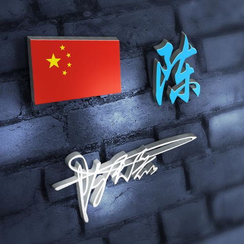  微信头像,姓氏头像,36张霸气3d金属特效签名头像,请查收带走