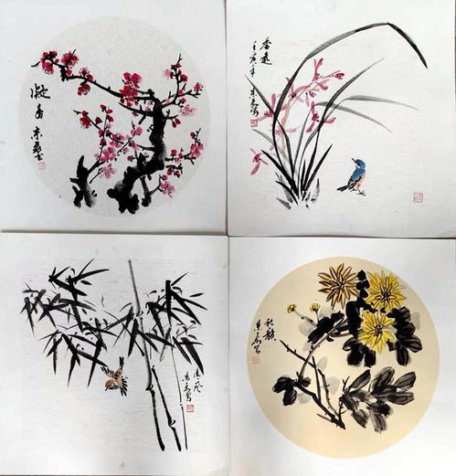  著名书画家朱磊书画作品梅兰竹菊以18.8万元落槌成交