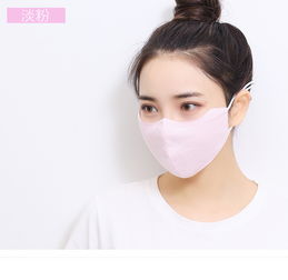  防晒口罩女夏季防紫外线纯棉防尘透气薄款正品可清洗易呼吸遮面罩