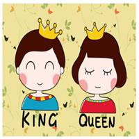  king与queenqq头像微信头像图片大全