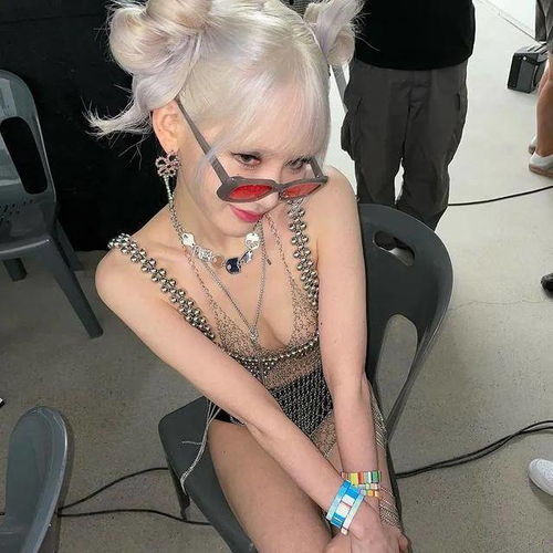  氛围感美女视觉系女神这些韩国hiphop女神一个比一个顶
