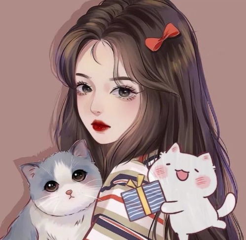  心动的女生动漫头像你可以对我笑一下吗,我的咖啡忘记加糖了