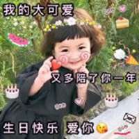  罗熙小可爱女孩表情包头像微信头像图片大全