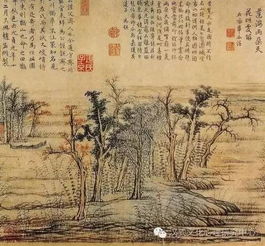  汉式工艺最好的元代山水画,一定有他们