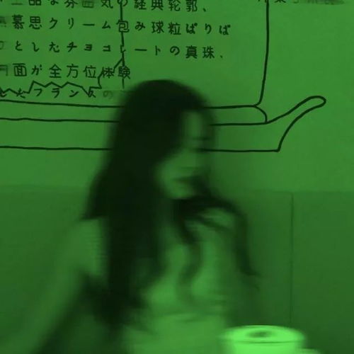  快手抖音超火绿色头像