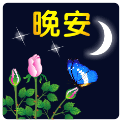  晚安表情大全晚安动态图片