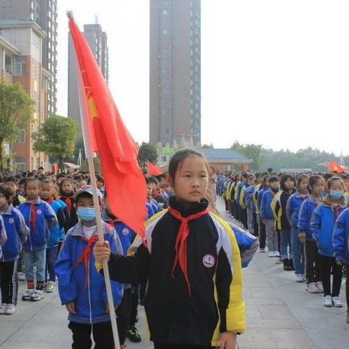  平桥区外国语小学第八周主题升旗仪式