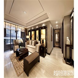  美庐郡园时尚创意装饰设计案例土巴兔武汉装修网