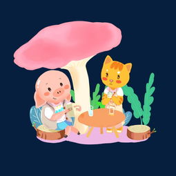微信头像卡通动物图片咖