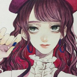 女生微信头像卡通唯美