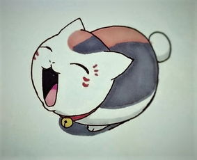  小猫打哈欠qq头像动漫图片