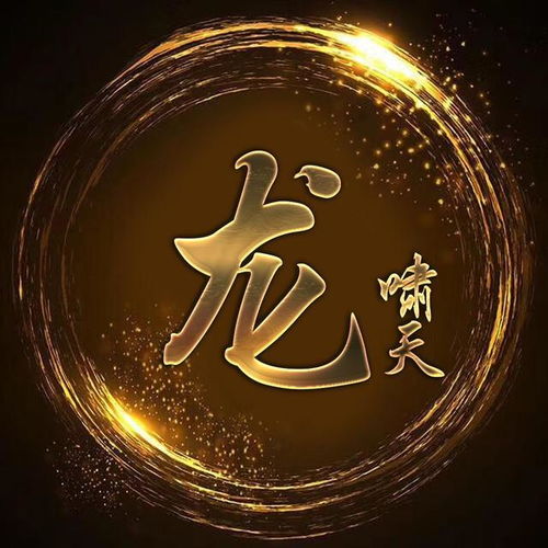  你的头像该换了,18款黑金炫光姓氏壁纸,微信头像