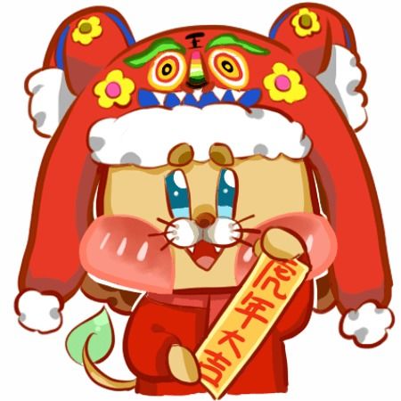  过年版表情包初一到初七的朋友圈海报,安排上了