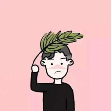  微信可爱情侣头像一对两张,手绘简约萌一看就喜欢的