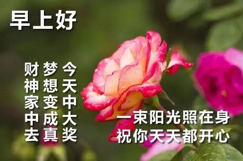  8张最新漂亮早上好图片带祝福语春日早安问候祝福语图片带字温馨合集