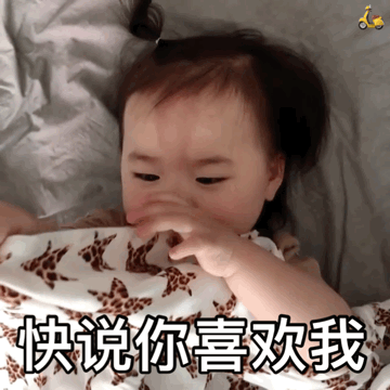  黄夏温表情包快说你喜欢我
