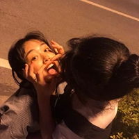  敲可耐的真人闺蜜头像一对两张