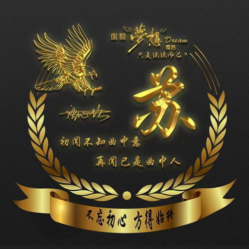  2022你的微信头像设计好了,四十多张3d烫金励志签名头像,请查收