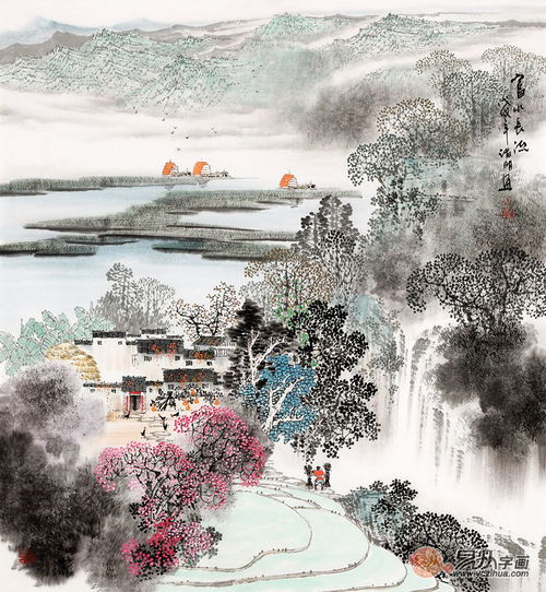  书房适合挂什么画,挂中式国画营造美妙的家居氛围