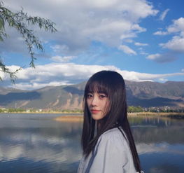  无须豆蔻四千年第一美女鞠婧祎的日常旅游照,好自然好美