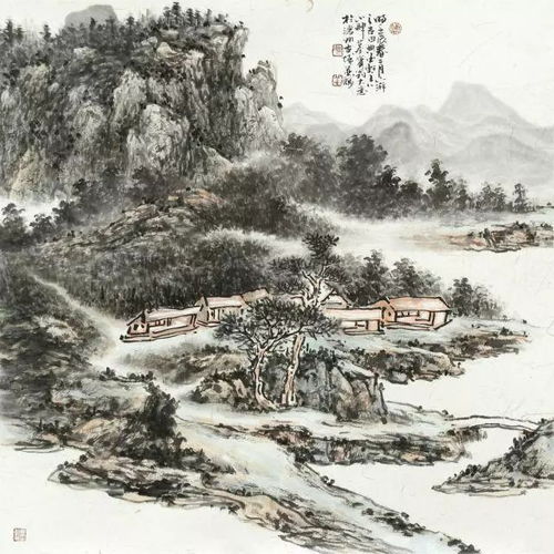  国画山水画构图浅说