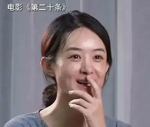  赵丽颖全素颜接受采访,一个完全没有偶像包袱的明星