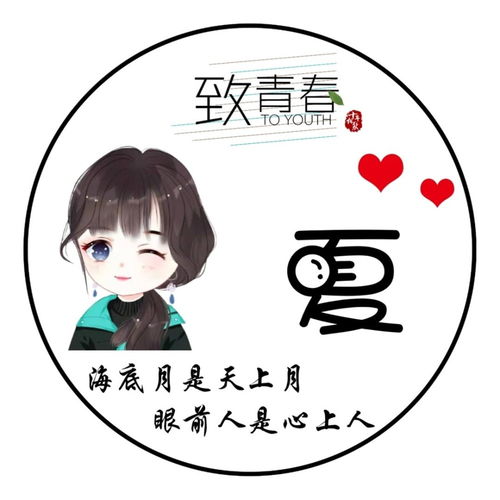  百家姓男女姓氏头像背景图分享第2期