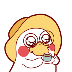 开心表情包gif鸭子