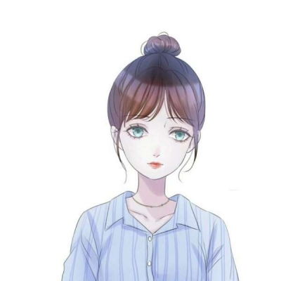  女生头像卡通可爱简单,手绘的是如此逼真
