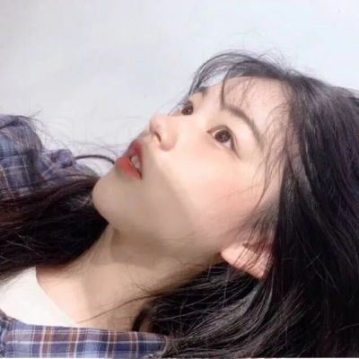 江孑ins唯美小清新可爱气质女头