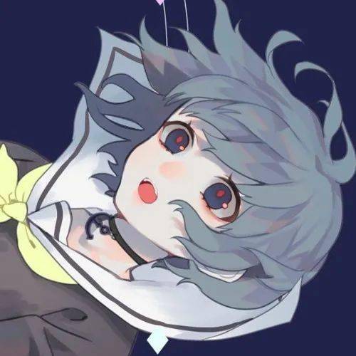  藏匿星空的温柔动漫女生头像