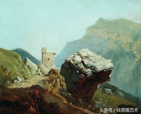  这组古典风景绘画作品静谧精湛,净化心灵的美