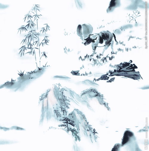  水墨山水画图片