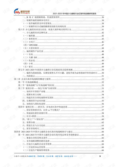  20212025年中国少儿编程行业红海市场战略研究报告.pdf