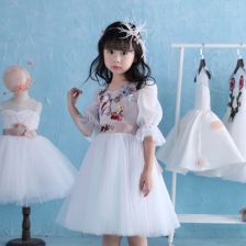  花仙子公主裙女童