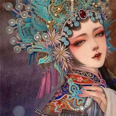 独一无二动漫头像女古风