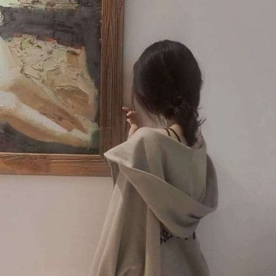  ins女生背影头像