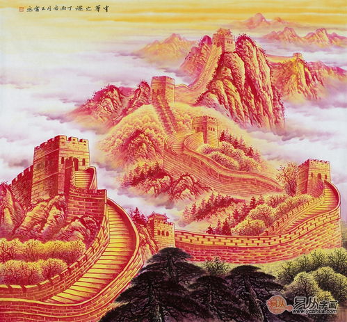 寓意好的山水画微信头像