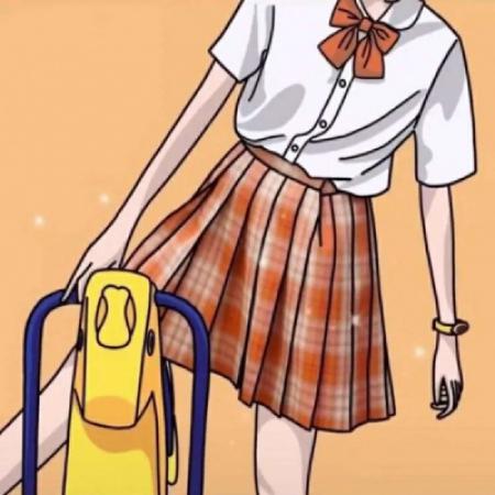  女生头像大全可爱卡通,半身看不到脸的女孩子