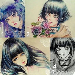  她笔下的美少女清新唯美,线条迷人,简直就是一本手绘教程