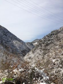  临安娆家村至深坞里至富阳万市镇围坞村雪景山水画