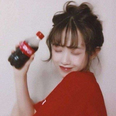  红色系头像女最新最火红色系女生头像