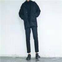  头像衬衫男半身高冷